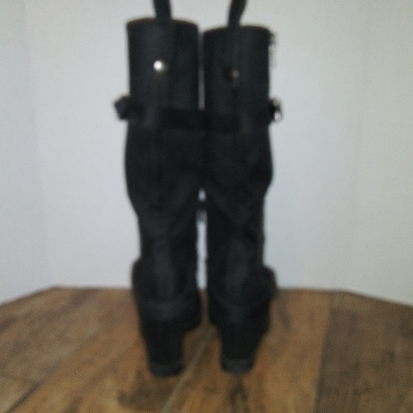 Apostrophe Knee High Wedge Boot - Picture 4 of 7